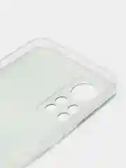 Синий меланж силиконовый чехол на Infinix HOT 11S NFC / Инфиникс Хот 11S NFC прозрачный, с рисунком
