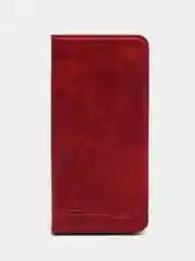 Красный чехол-книжка GQ для Infinix Smart 7, из высококачественной искусственной кожи