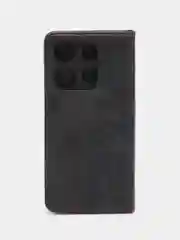 Черный чехол-книжка GQ для Infinix Smart 7, из высококачественной искусственной кожи