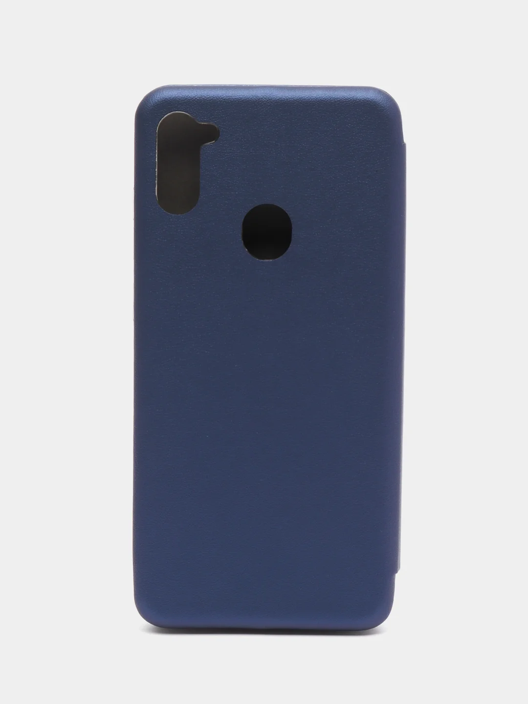 Синий чехол-книжка для Samsung Galaxy A11, экокожа (Самсунг А11)