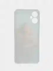 Светло-коричневый чехол на Tecno Spark 9 Pro / Текно Спарк 9 Про прозрачный, с рисунком, защита камеры