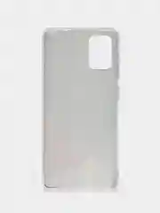 Слоновая кость чехол на Samsung Galaxy A71 4G / Самсунг А71 4G прозрачный, с рисунком, защита камеры