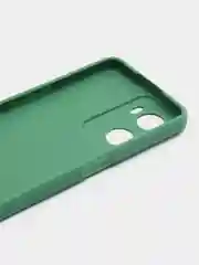 Голубой чехол для Oppo A57 (4G), Oppo A57S (Оппо А57/Оппо А 57S), силиконовый, матовый