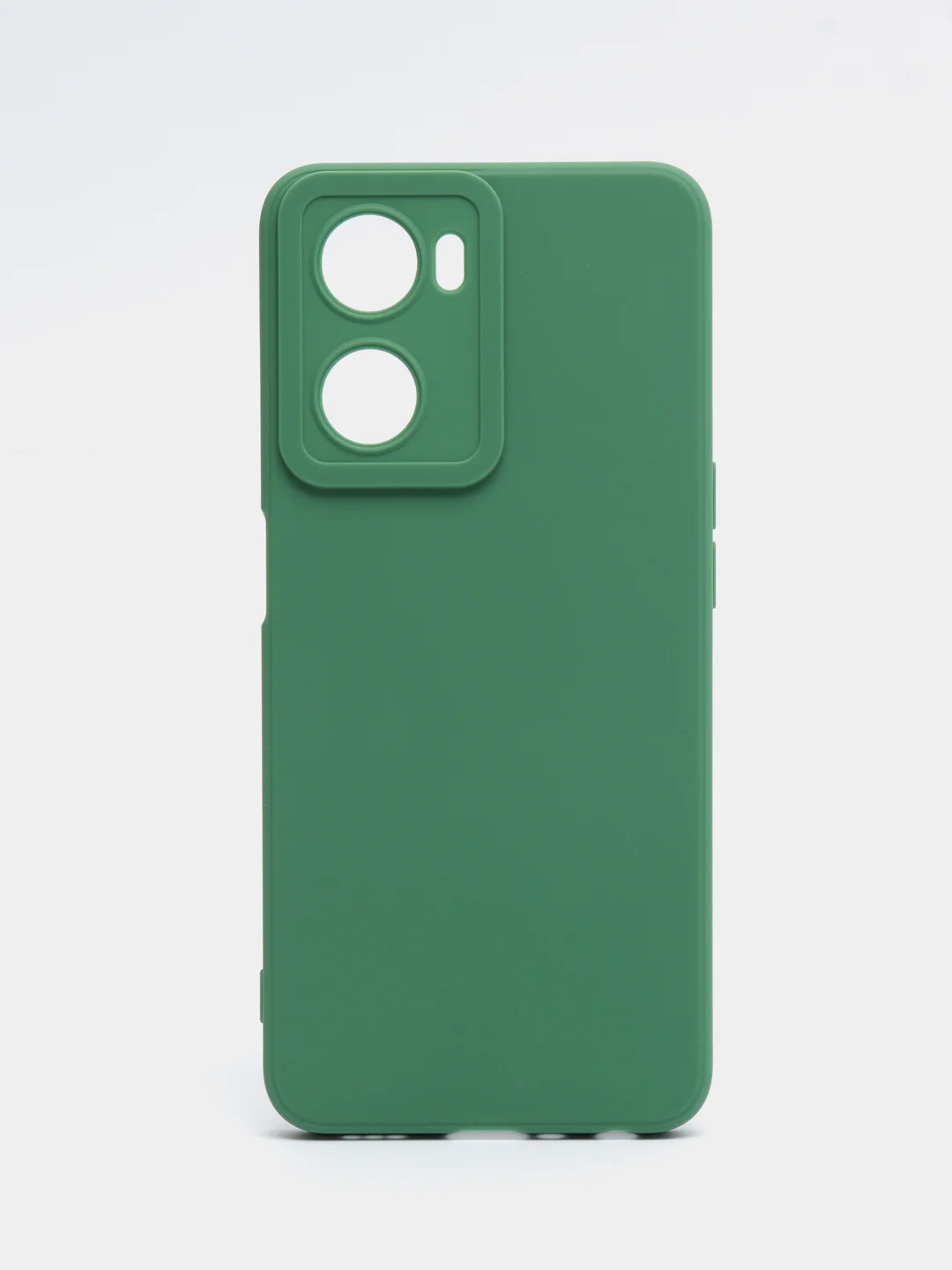 Зеленый чехол для Oppo A57 (4G), Oppo A57S (Оппо А57/Оппо А 57S), силиконовый, матовый