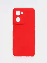 Красный чехол для Oppo A57 (4G), Oppo A57S (Оппо А57/Оппо А 57S), силиконовый, матовый