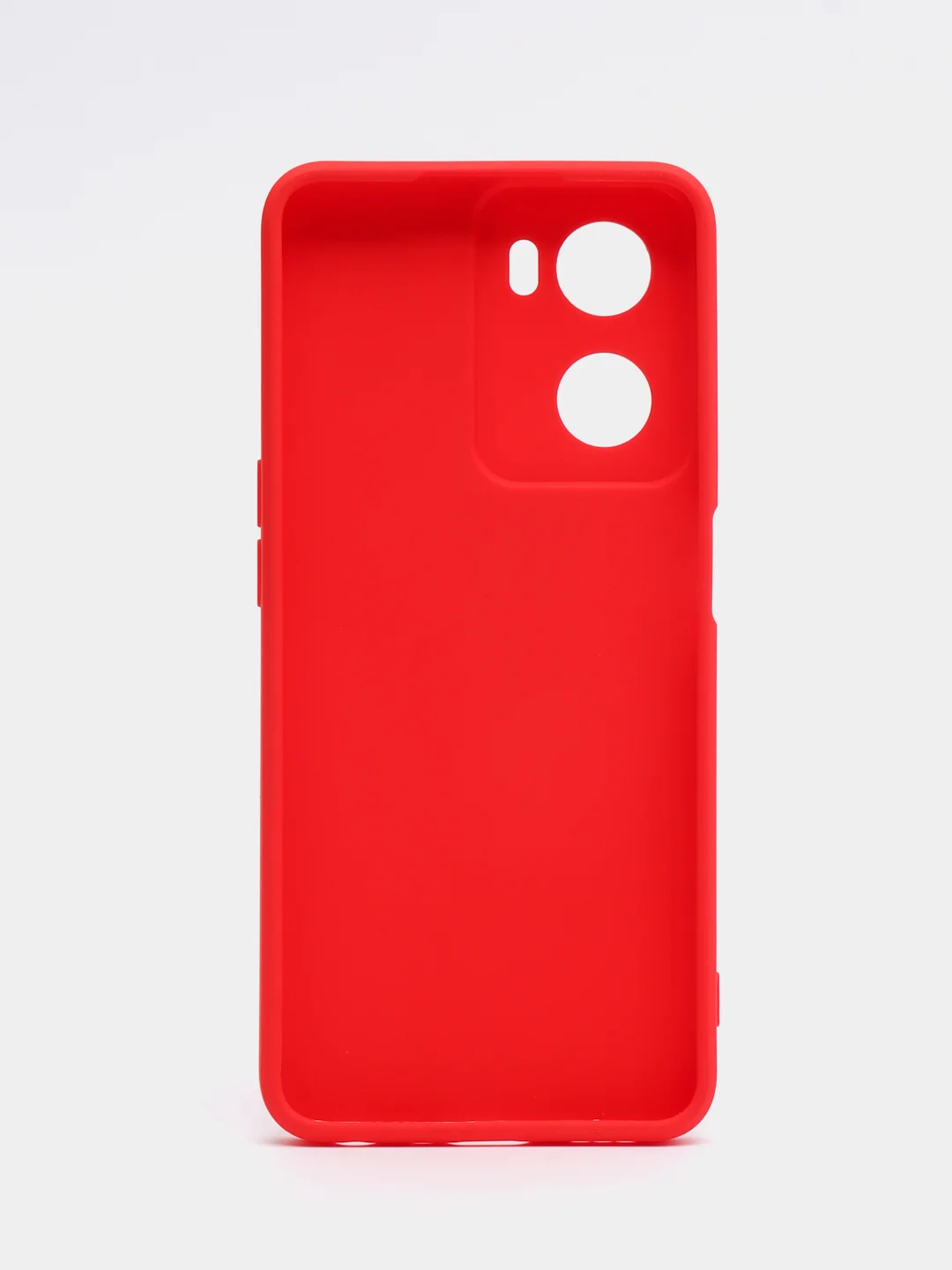 Красный чехол для Oppo A57 (4G), Oppo A57S (Оппо А57/Оппо А 57S), силиконовый, матовый