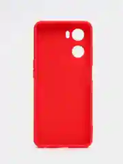 Красный чехол для Oppo A57 (4G), Oppo A57S (Оппо А57/Оппо А 57S), силиконовый, матовый