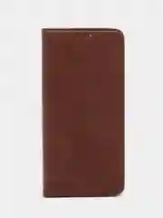 Коричневый чехол-книжка GQ для Oppo A57 4G / Oppo A57S / Oppo A77 4G / Oppo A77S / Оппо А57, из кожи