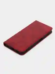 Красный чехол-книжка GQ для Oppo A57 4G / Oppo A57S / Oppo A77 4G / Oppo A77S / Оппо А57, из кожи