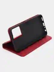 Красный чехол-книжка GQ для Oppo A57 4G / Oppo A57S / Oppo A77 4G / Oppo A77S / Оппо А57, из кожи