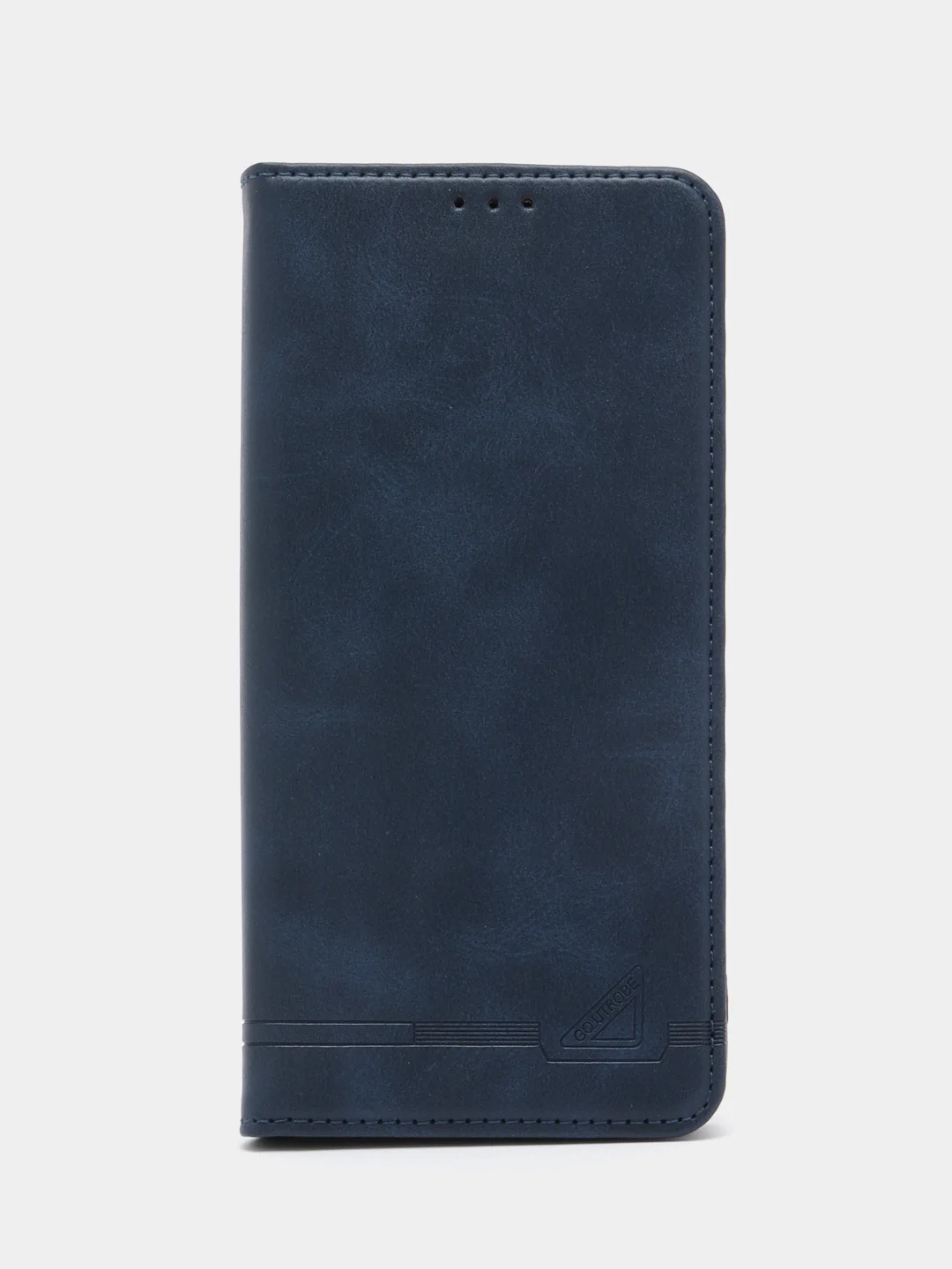 Синий чехол-книжка GQ для Oppo A57 4G / Oppo A57S / Oppo A77 4G / Oppo A77S / Оппо А57, из кожи