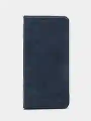 Синий чехол-книжка GQ для Oppo A57 4G / Oppo A57S / Oppo A77 4G / Oppo A77S / Оппо А57, из кожи