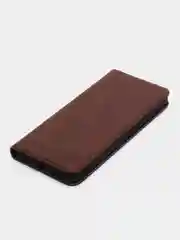 Коричневый чехол-книжка GQ для Infinix Smart 6 Plus (Инфиникс Смарт 6 Плюс), из искусственной кожи