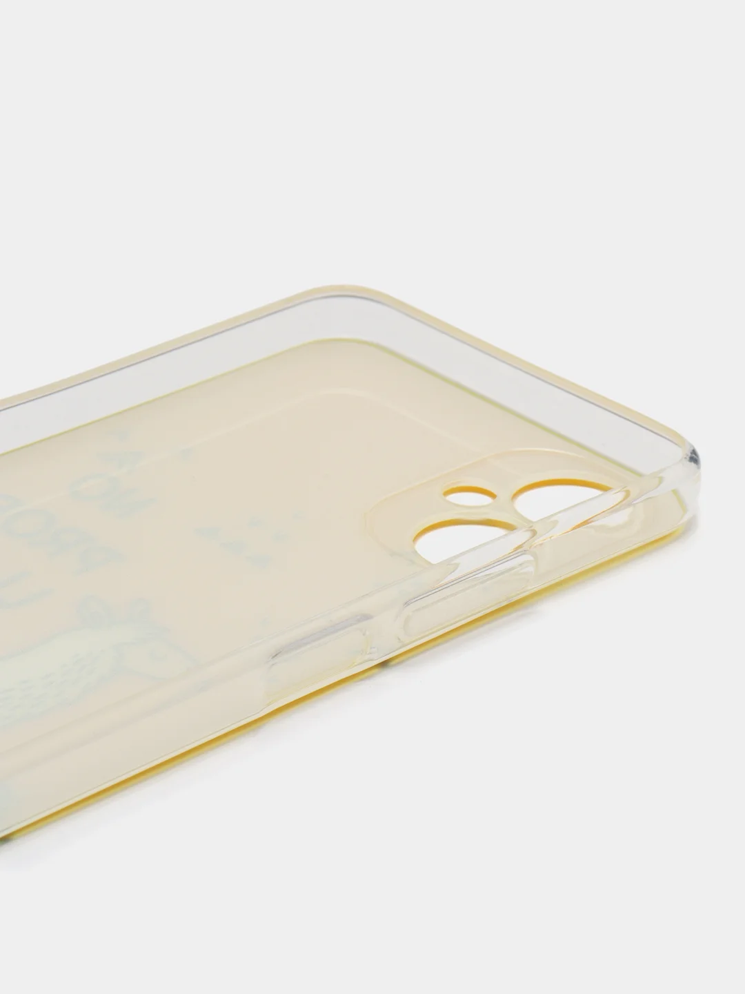 Горчичный чехол на Tecno Spark 9 Pro / Текно Спарк 9 Про прозрачный, с рисунком, защита камеры