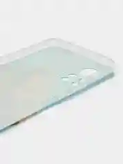 Светло-коричневый силиконовый чехол на Infinix HOT 11S NFC / Инфиникс Хот 11S NFC прозрачный, с рисунком