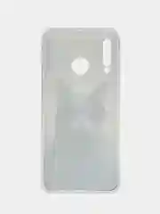 Синий меланж чехол на Huawei P30 Lite/Honor 20S/20 Lite 2020 / Хонор 20 Lite прозрачный, с рисунком