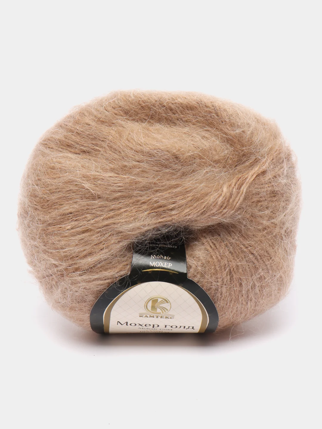Бронзовый пряжа Камтекс "Мохер Голд", 250 м, 50 г