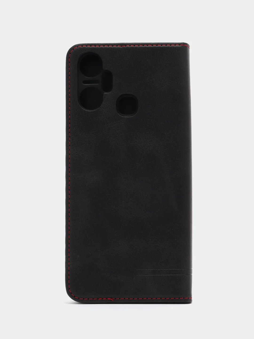 Черный чехол-книжка GQ для Infinix Smart 6 Plus (Инфиникс Смарт 6 Плюс), из искусственной кожи