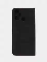 Черный чехол-книжка GQ для Infinix Smart 6 Plus (Инфиникс Смарт 6 Плюс), из искусственной кожи