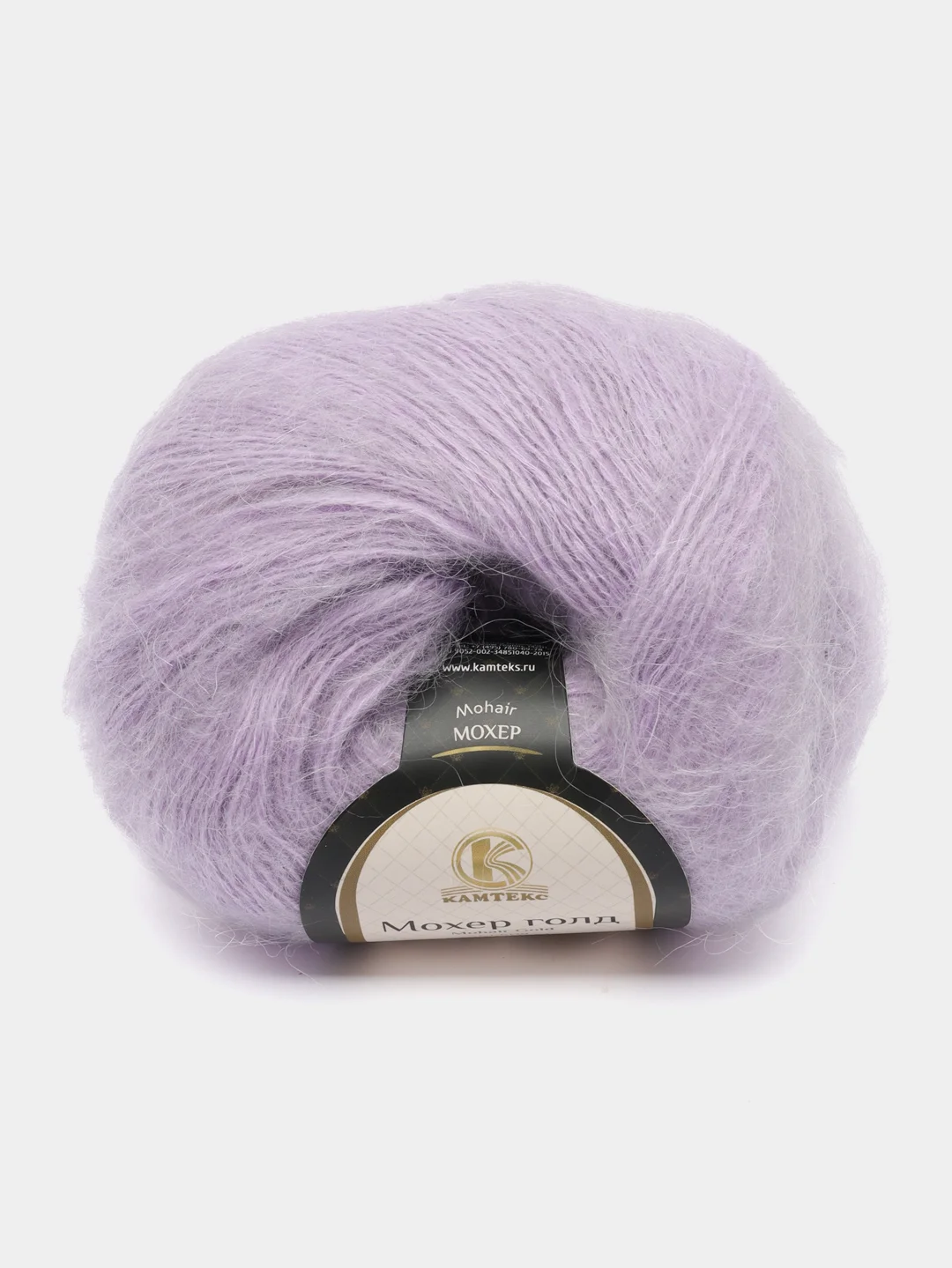 Лавандовый пряжа Камтекс "Мохер Голд", 250 м, 50 г