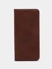 Коричневый чехол-книжка для Realme C 30 / Realme C30S (Реалми С 30S), из искусственной эко кожи