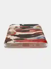 Кремовый силиконовый чехол на Infinix HOT 11S NFC / Инфиникс Хот 11S NFC прозрачный, с рисунком
