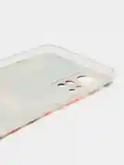 Кремовый силиконовый чехол на Infinix HOT 11S NFC / Инфиникс Хот 11S NFC прозрачный, с рисунком