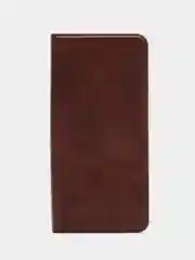 Коричневый чехол-книжка GQ для Realme C 31 (Реалми С 31) из высококачественной искусственной кожи