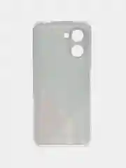 Слоновая кость силиконовый чехол на Realme C33 / Реалми С33 прозрачный, с рисунком, защита камеры