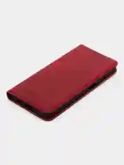 Красный чехол-книжка GQ для Realme C 31 (Реалми С 31) из высококачественной искусственной кожи