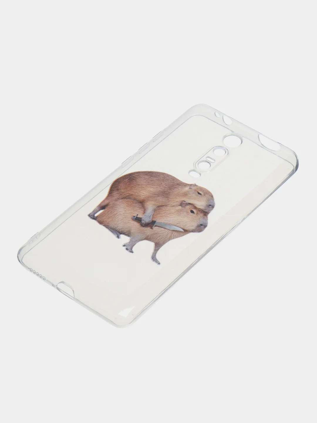 Бежевый чехол на Xiaomi Redmi K20/K20 Pro/Mi 9T/Mi 9T Pro / Сяоми Редми К20 прозрачный, с рисунком