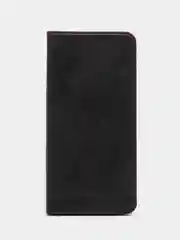 Черный чехол-книжка GQ для Realme C 31 (Реалми С 31) из высококачественной искусственной кожи