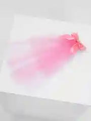 Розовый фата свадебная для девичника