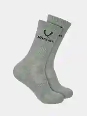 Бежевый меланж носки высокие Jogel ESSENTIAL High Cushioned Socks