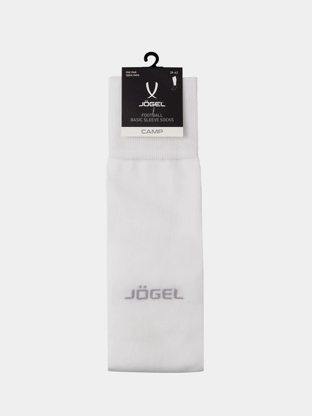 Белый гольфы футбольные Jogel CAMP BASIC SLEEVE SOCKS