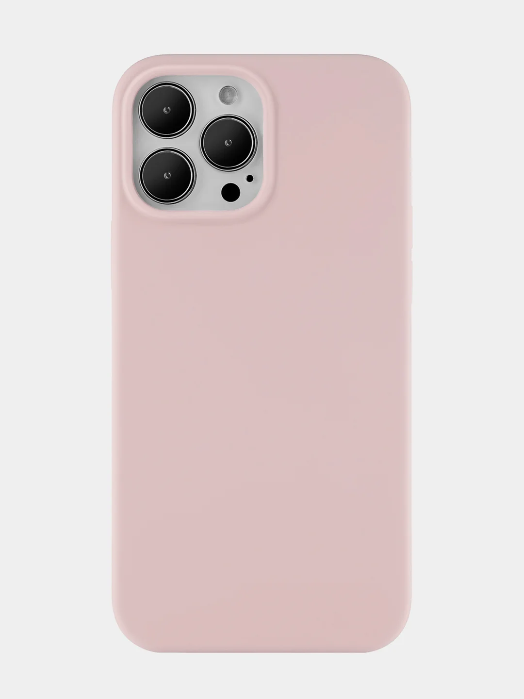 Розовый чехол uBear Touch Mag Сase Liquid Silicone для iPhone 13 Pro Max, MagSafe Compatible