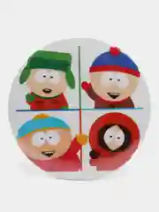 Бежевый меланж значки "Южный парк", пины, South park