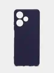Темно-синий чехол для Infinix HOT 30 (Инфиникс Хот 30), Silicone Case