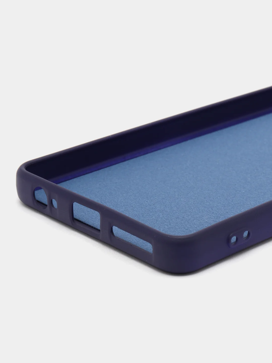 Темно-синий чехол для Infinix HOT 30 (Инфиникс Хот 30), Silicone Case
