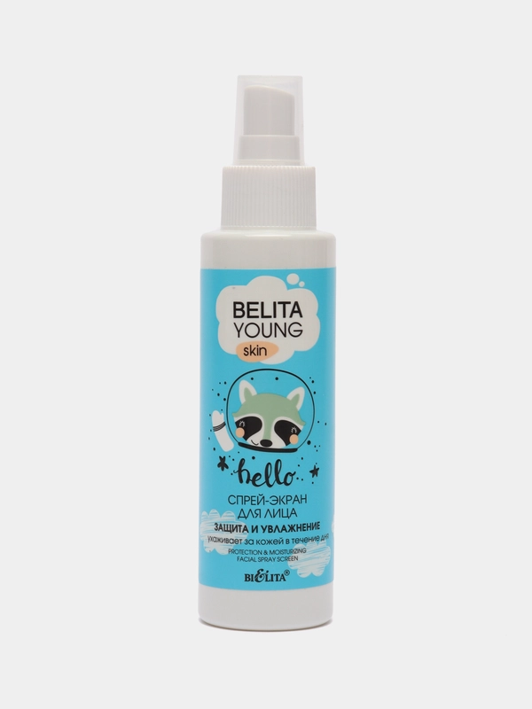 Belita Young Skin, Спрей-экран "Защита и увлажнение для лица", 115 мл