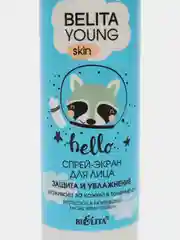 Belita Young Skin, Спрей-экран "Защита и увлажнение для лица", 115 мл