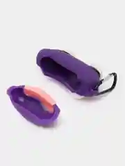 Фиолетовый чехол для беспроводных наушников AirPods Pro 2 / AirPods Pro (Аирподс), силиконовый
