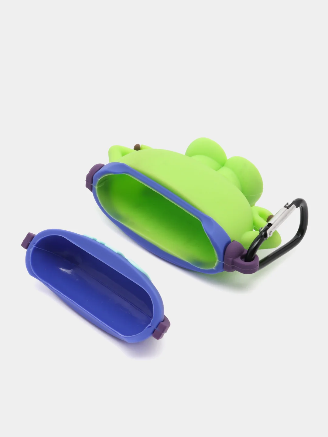 Черный чехол для беспроводных наушников AirPods Pro 2 / AirPods Pro (Аирподс), силиконовый