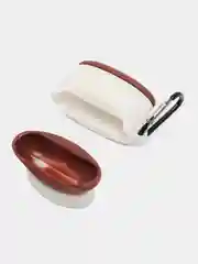 Тёмно-коричневый чехол для беспроводных наушников AirPods Pro 2 / AirPods Pro (Аирподс), силиконовый