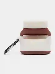 Тёмно-коричневый чехол для беспроводных наушников AirPods Pro 2 / AirPods Pro (Аирподс), силиконовый