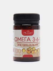 ОМЕГА 3-6-9 Mirrolla, 100 капсул