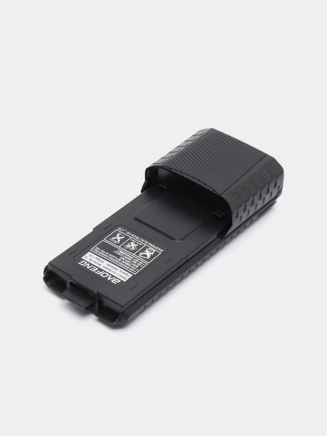 Черный большой аккумулятор для рации BAOFENG UV-5R 1800 mah и 3800 mah