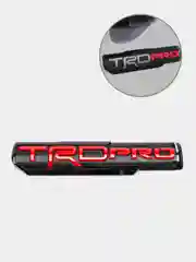 Красный наклейка на авто "TRD PRO"