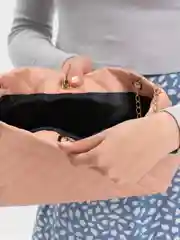 Розовый сумка женская на цепочке, через плечо маленькая повседневная кросс-боди