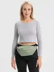 Зеленый сумка поясная